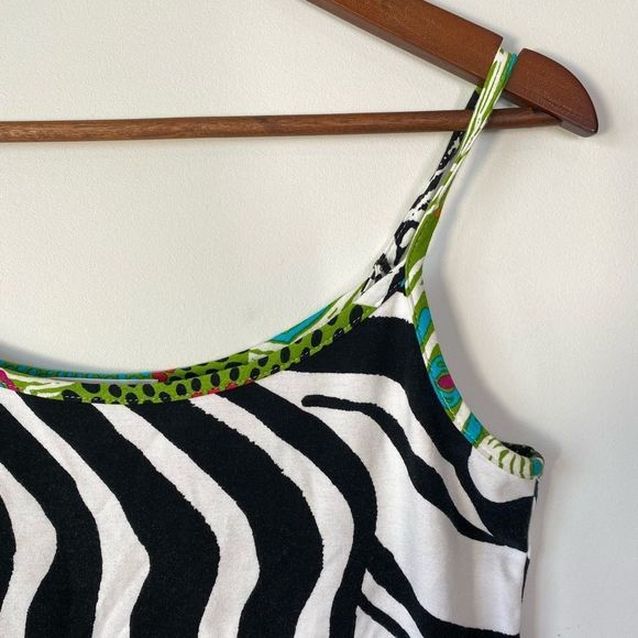 Joseph Ribkoff Spaghetti Strap Tank Top Sz 8 - Picture 6 of 6